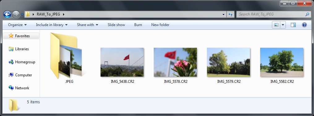 Photoshop İle RAW – JPEG Toplu Format Dönüştürme